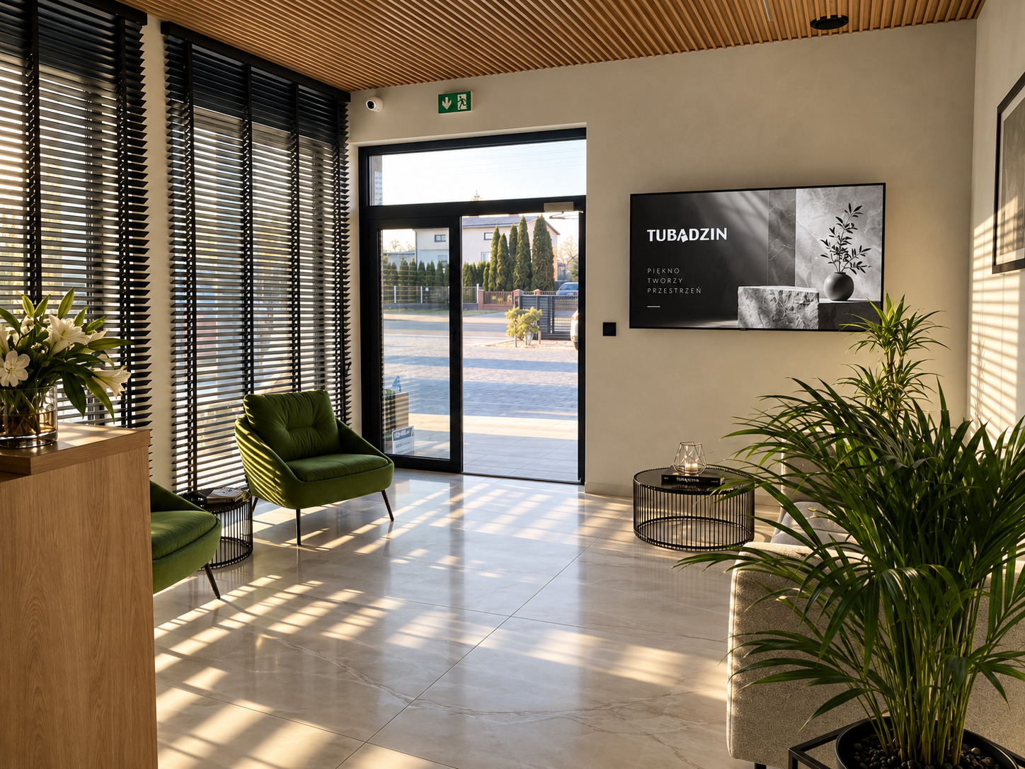 Wnętrze komercyjne — projekt pracowni SMUS design