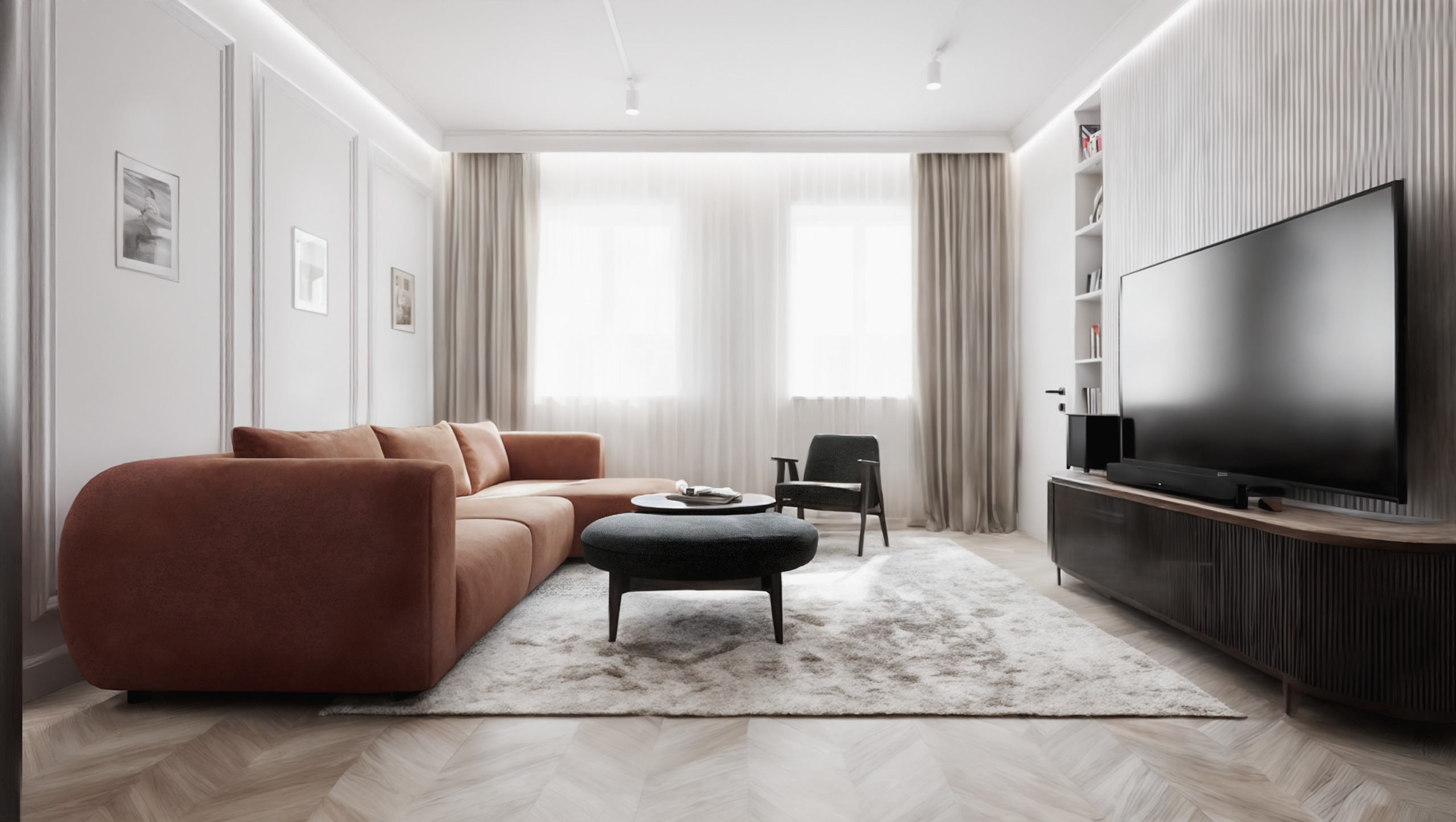 Kuchnia w mieszkaniu — realizacja SMUS design