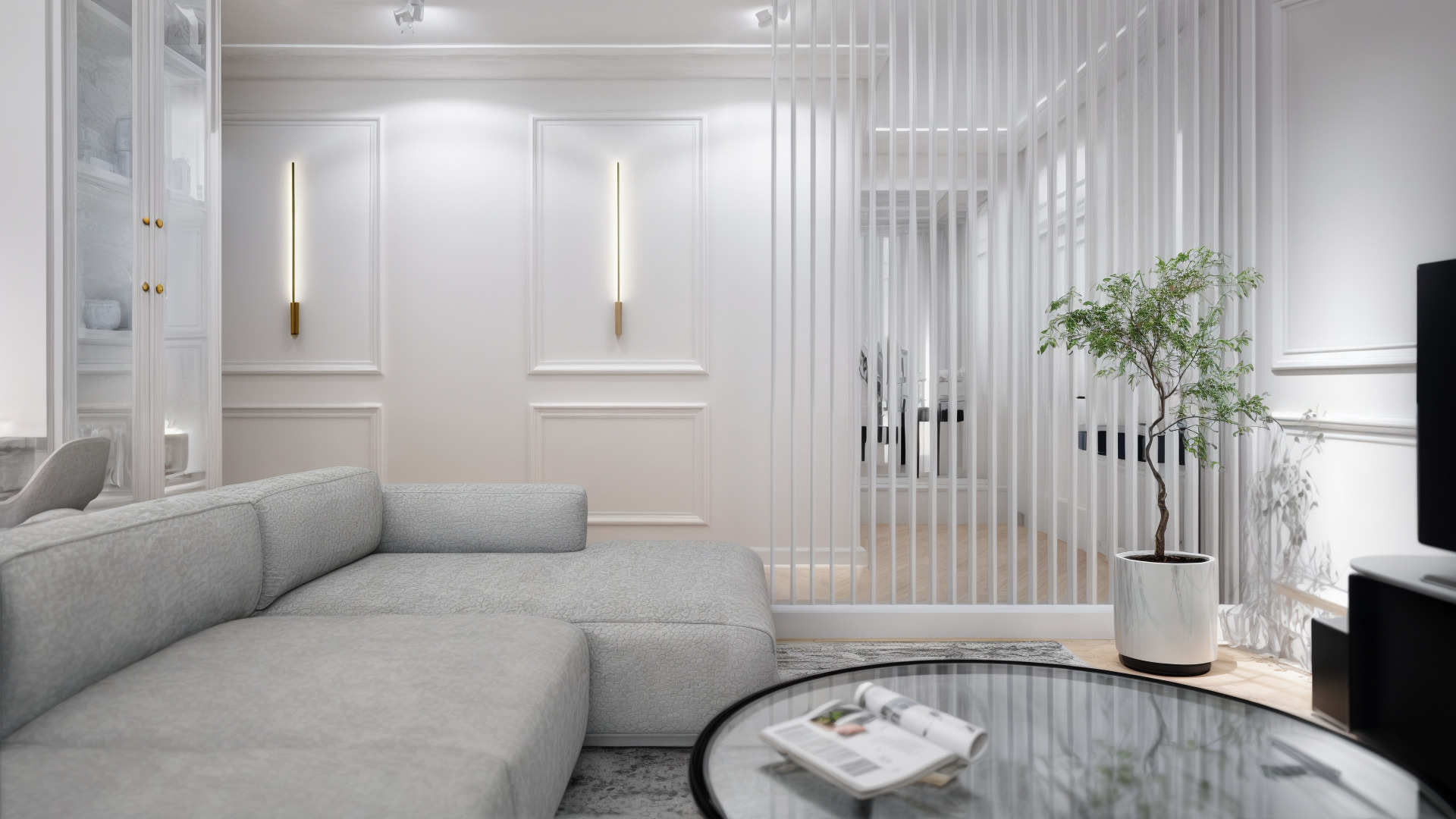 Projekt wnętrza mieszkania — SMUS design